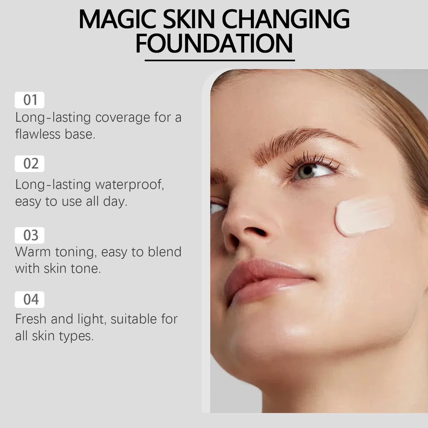 Color Changing Foundation